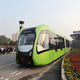 Image for article titled The world’s first self-driving “rail bus” is taking its inaugural journey in China without tracks